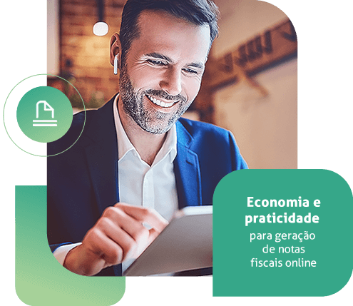 Um emissor simples e ágil para emitir suas notas fiscais online de qualquer lugar.